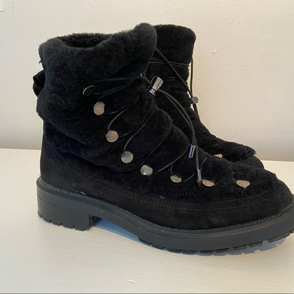 Aquaitalia Suede & Sheepskin Boots - Picture 6 of 9